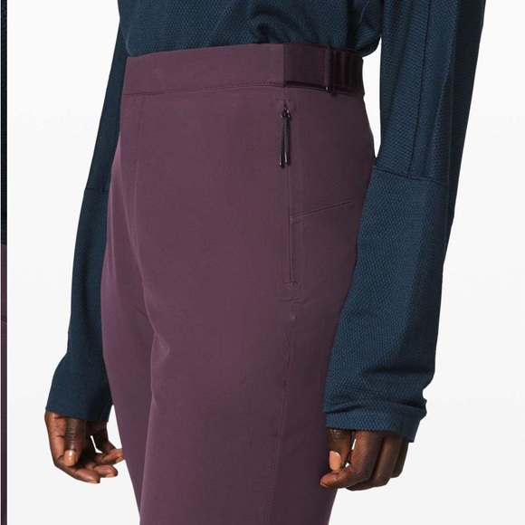 ✨🍋Lululemon Esker Slim *lululemon lab
Black Cherry size 8 - Picture 4 of 16